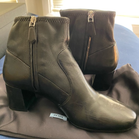 Prada black booties - Picture 4 of 8